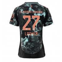 Camiseta Bayern Munich Konrad Laimer #27 Visitante Equipación para mujer 2024-25 manga corta